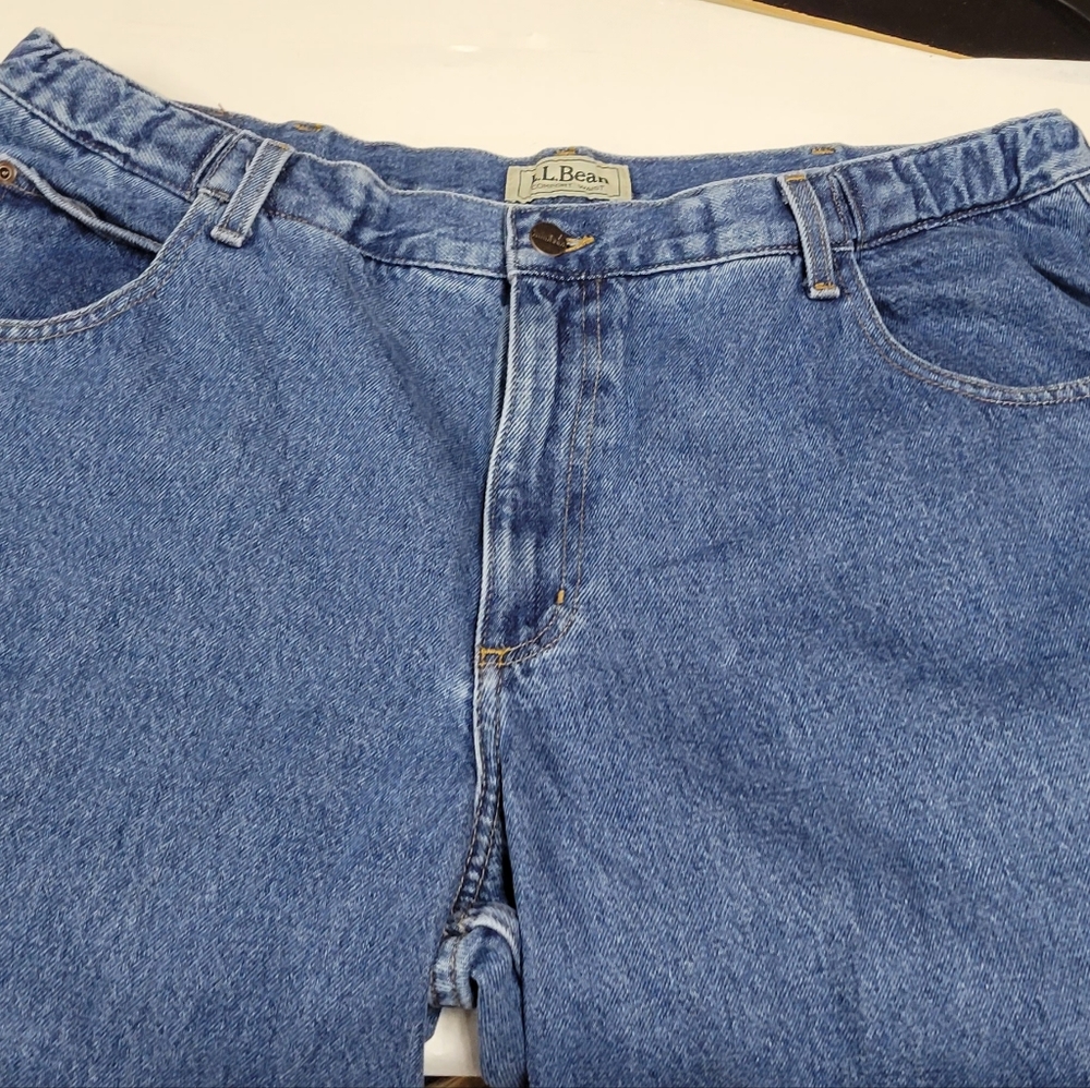 L.L. Bean mens relax fit jeans sz 40/29 EUC